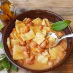 Pasta e fagioli light