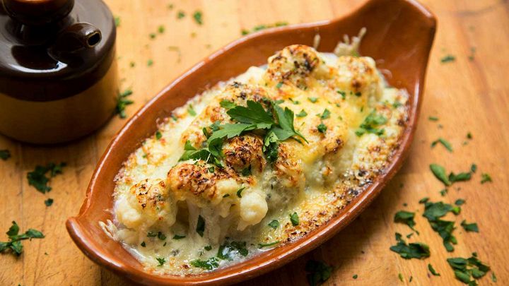 Cavolfiore gratinato al forno