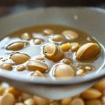 Filtraggio del fondo di cottura