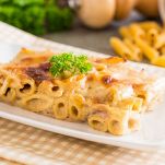 Pasta al forno con besciamella