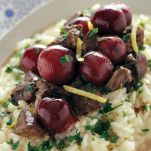 Risotto caranaroli all uva rossa