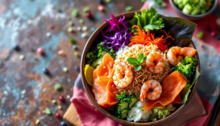 Chirashi sushi