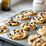 Muffin con gocce di cioccolato