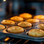 Muffin con gocce di cioccolato