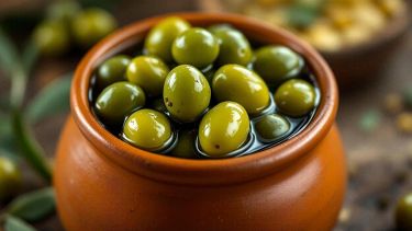 Olive verdi in salamoia