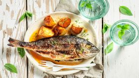 Orata al forno con patate