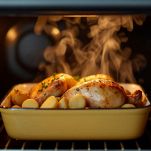 Infornate la pirofila e cuocete per circa 90 minuti