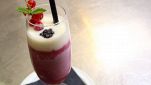 Smoothy con yogurt di soia e frutta fresca