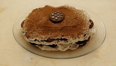 Torta Pan di stelle con mascarpone