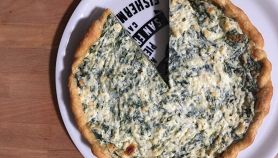 Torta salata con spinaci e biete