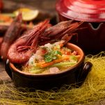 Fish couscous with prawns from Mazara del vallo