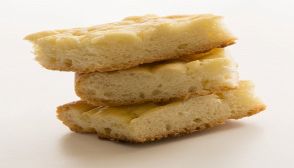 Focaccia con il lievito madre