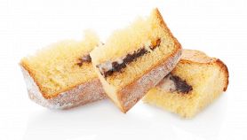 Pandoro farcito con mascarpone e nutella
