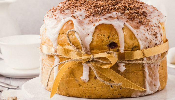 Panettone ripieno di gelato