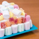 Torta con marshmallow