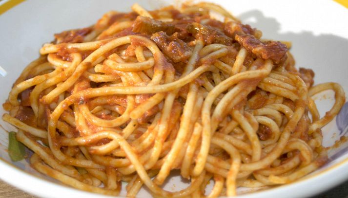 Bucatini all'amatriciana