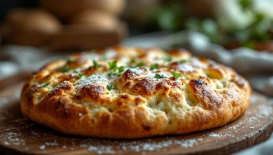 Focaccia con lievito madre