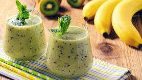 Frullato banane e kiwi