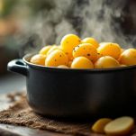 La cottura delle patate