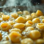 La cottura degli gnocchi
