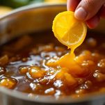 Rimuovete la scorza di limone