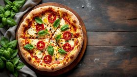 Pizza con il lievito madre