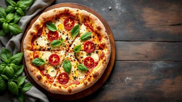 Pizza con il lievito madre