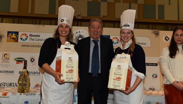 Tiramisù al top: premiato a Treviso il più buono del mondo