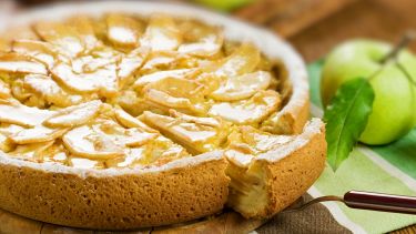 Torta di mele invisibile