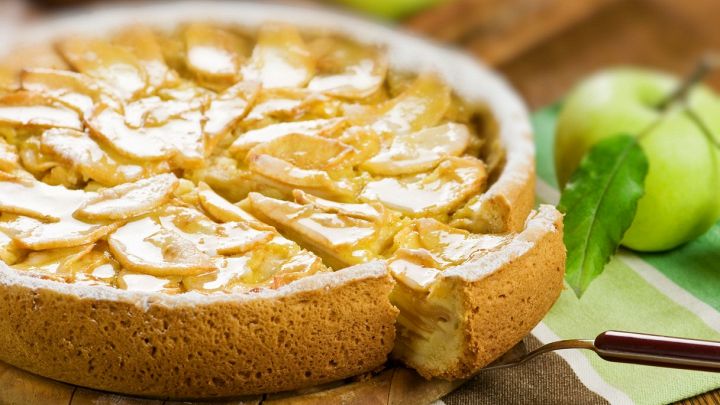 Torta di mele invisibile