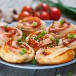 Torta di rose salata