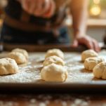 Biscotti al cacao da cuocere