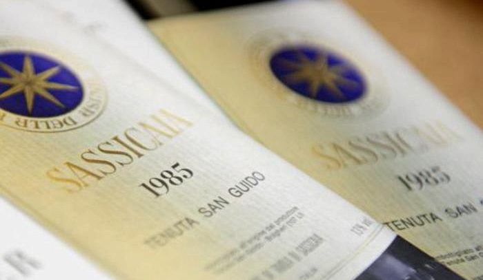 Vino: Gentleman, Sassicaia 2015 primo tra 100 'Rossi al Top'
