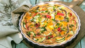 Torta salata e verdure