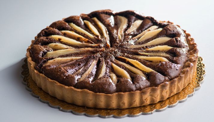 Torta di pere e cioccolato