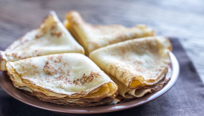 Crepes senza latte