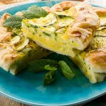 Torta salata e verdure