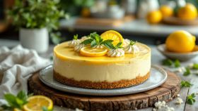 cheesecake al limone