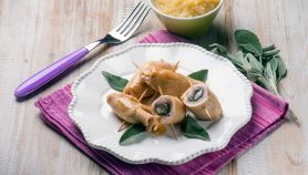 Involtini di pollo con salvia