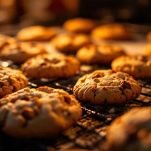 La cottura dei biscotti