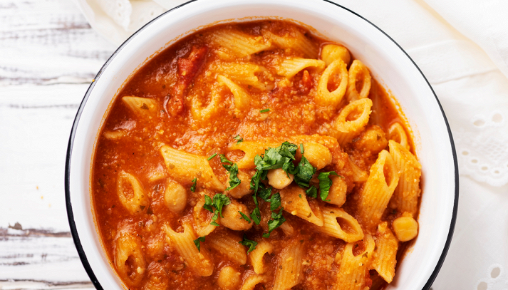 Pasta e ceci alla Romana