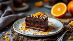Torta arancia e cioccolato