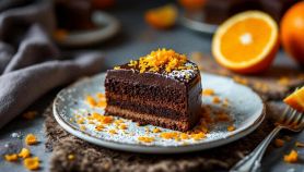 Torta arancia e cioccolato