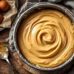 Torta arancia e cioccolato nello stampo