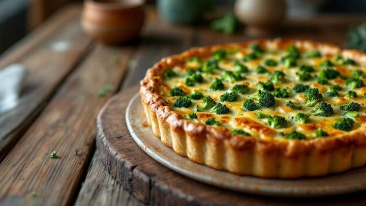 Torta salata con broccoli