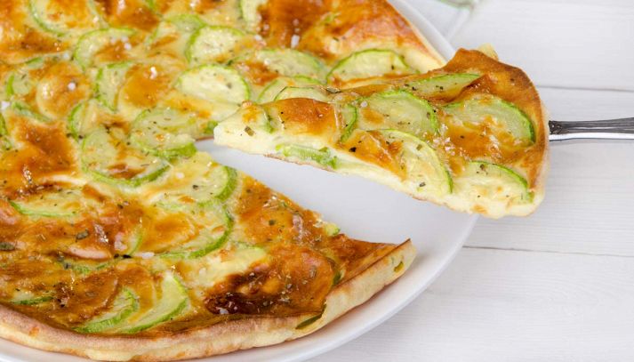 Torta salata con zucchine