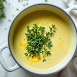 La cottura della vellutata