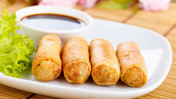 Involtini primavera al forno