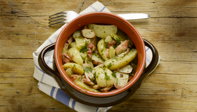 Calamari affogati al vino bianco