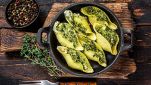 conchiglioni spinaci